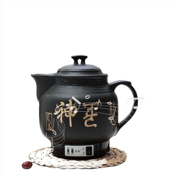 Električni lonac za dekociju s otpornošću na eksplozije, keramički unutarnji lonac, 220V, 300–350W, pogodan za 4–5 osoba