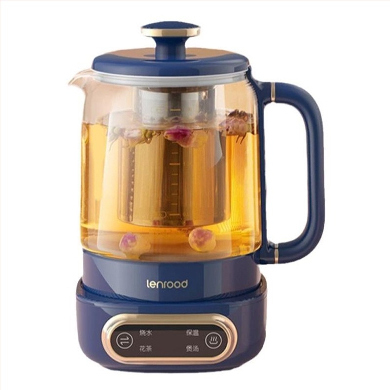 LR-019 Linglu Health Pot, 0.8L stakleno tijelo, dodirno upravljanje, elektronički termostat, 500–1000W