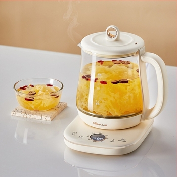 Zdravstveni čajnik od borosilikatnog stakla, model YSH-E15M1, kapacitet 1-1,5 L, digitalni termostat