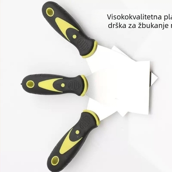 Špachtla za kit Jin Tao s oštricom od nehrđajućeg čelika i plastičnom ručkom