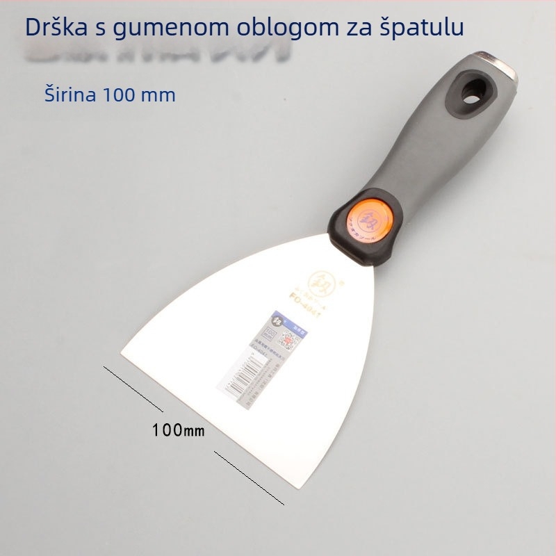 Lopatica za malter s nehrđajućeg čelika 3Cr-13, model Putty Knife, za kućnu upotrebu, čišćenje i dekoraciju, dostupne u različitim širinama