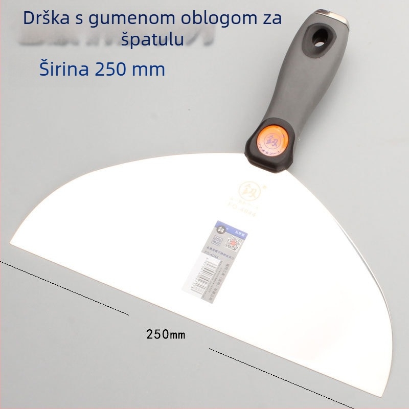 Lopatica za malter s nehrđajućeg čelika 3Cr-13, model Putty Knife, za kućnu upotrebu, čišćenje i dekoraciju, dostupne u različitim širinama
