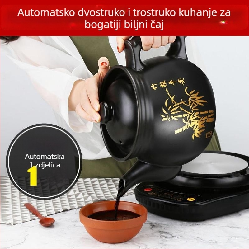 Old Doctor HS146 Keramički Električni Lonac za Izvaru Tradicionalne Kineske Medicina, 3.1–4 L