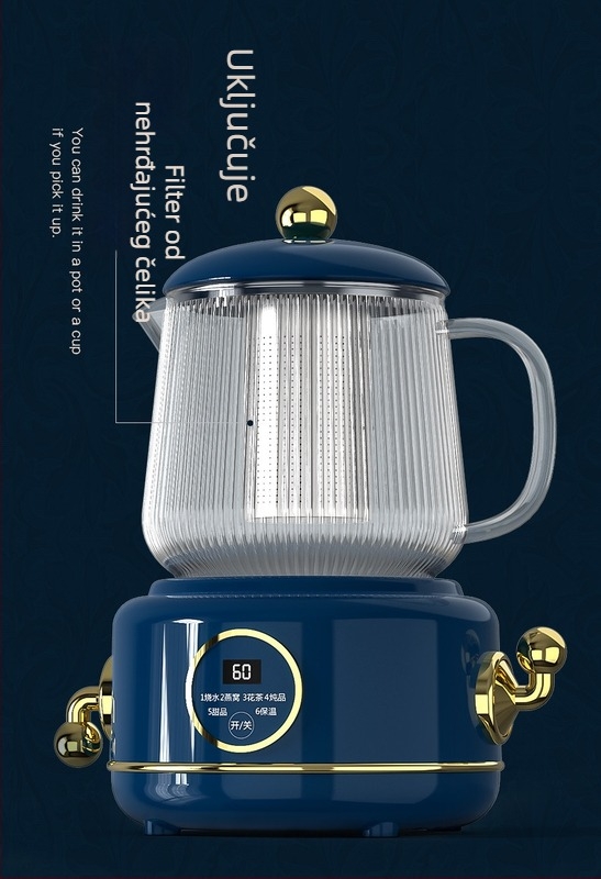 Health Pot HF-400, 1 L, 400 W, 220 V, visokokvalitetno borosilikatno staklo