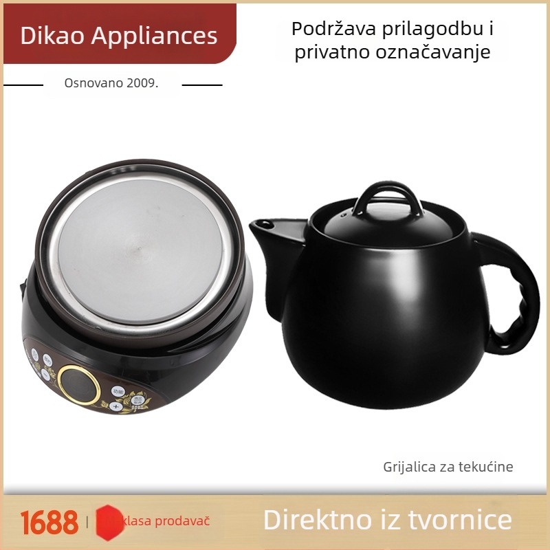 Automatska posuda za dekokciju kineske medicine, keramički električni lonac za kućnu upotrebu