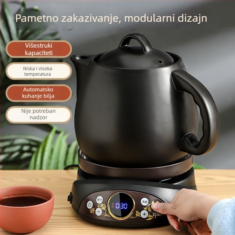 Automatska posuda za dekokciju kineske medicine, keramički električni lonac za kućnu upotrebu