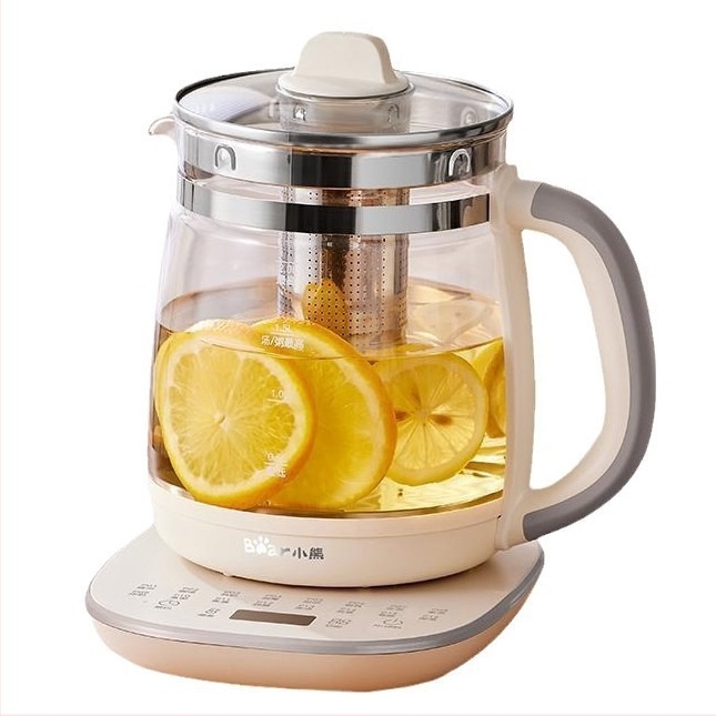 Bear Health Pot YSH-D20F3 2-3L stakleni čajnik, 220V, 1000W+, elektronički termostat, upravljanje mikroračunalom