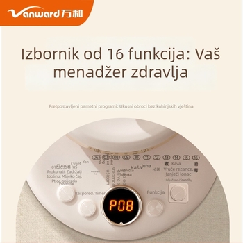 Health Pot čajnik s konstantnom temperaturom, kapacitet do 1 L, 220 V, 300–350 W, keramički unutarnji spremnik, termostat s širenjem tekućine