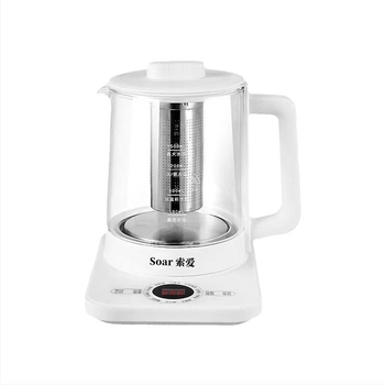Soar Zdrav čajnik: stakleno tijelo od borosilikatnog stakla, kapacitet 1.5-2 L, upravljanje mikroprocesorom s digitalnim termostatom, automatski rad, model YS-801, 220V, 500-1000W