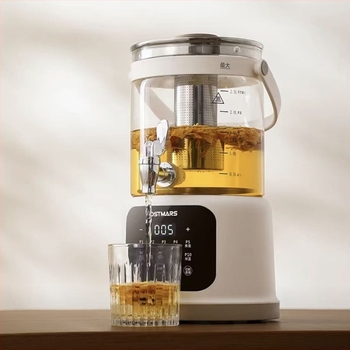 Električni stakleni čajnik s razdvojenim dizajnom za čaj i vodu, model Hch-001, 2,8 L, 220V, 500–1000W, elektronički termostat