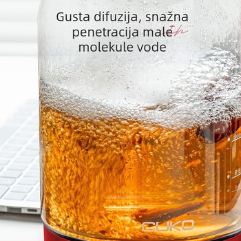 Čajnik bogat vodikom, model Cuko-e020, 1,8 L, 800 W, 220 V, tijelo od borosilikatnog stakla