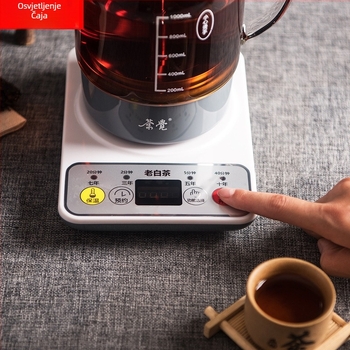 Inteligentni stakleni čajnik za kuhanje s digitalnim termostatom, 500W, 220V, kapacitet ispod 2L