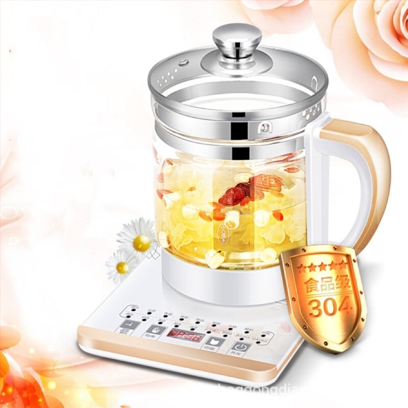 Zdravstveni dekocijski lonac sa staklenim tijelom, model KB886, 110V, 800W