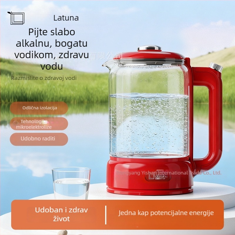 LATUNA Jhr-sh1801 kuhalo za čaj od borosilikatnog stakla, 1.5-2 L, 220 V, 500-1000 W, konstantna temperatura