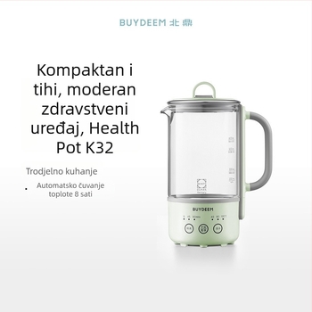 Beiding K32 Zdravstvena posuda za čaj, staklena konstrukcija, 1L, 220V, 400W