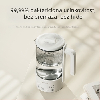 Glasslock Health Pot Mini — kompaktni električni čajnik za dom i ured