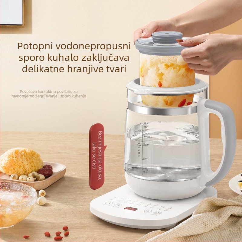 Velle Višestruki stakleni čajnik 1,8 L za dom i ured
