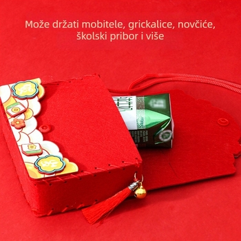 DIY crossbody torbica za djecu — filc materijal, uzorak sazviježđa/zodijak, stil dječji crtić, pogodno za vrtić, proljeće 2024