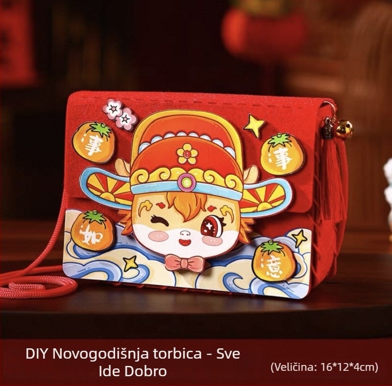 DIY crossbody torbica za djecu — filc materijal, uzorak sazviježđa/zodijak, stil dječji crtić, pogodno za vrtić, proljeće 2024