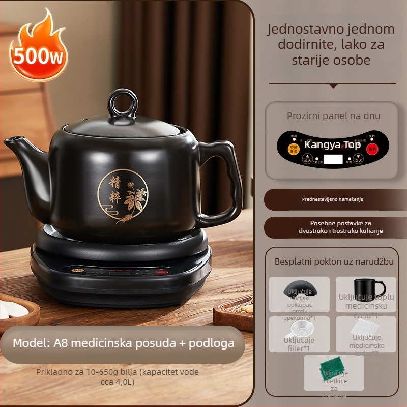 Dekocijski lonac, potpuno automatski, keramičko kućište, model A4HF5/30B2, 220V, 500W, mikroprocesorsko upravljanje