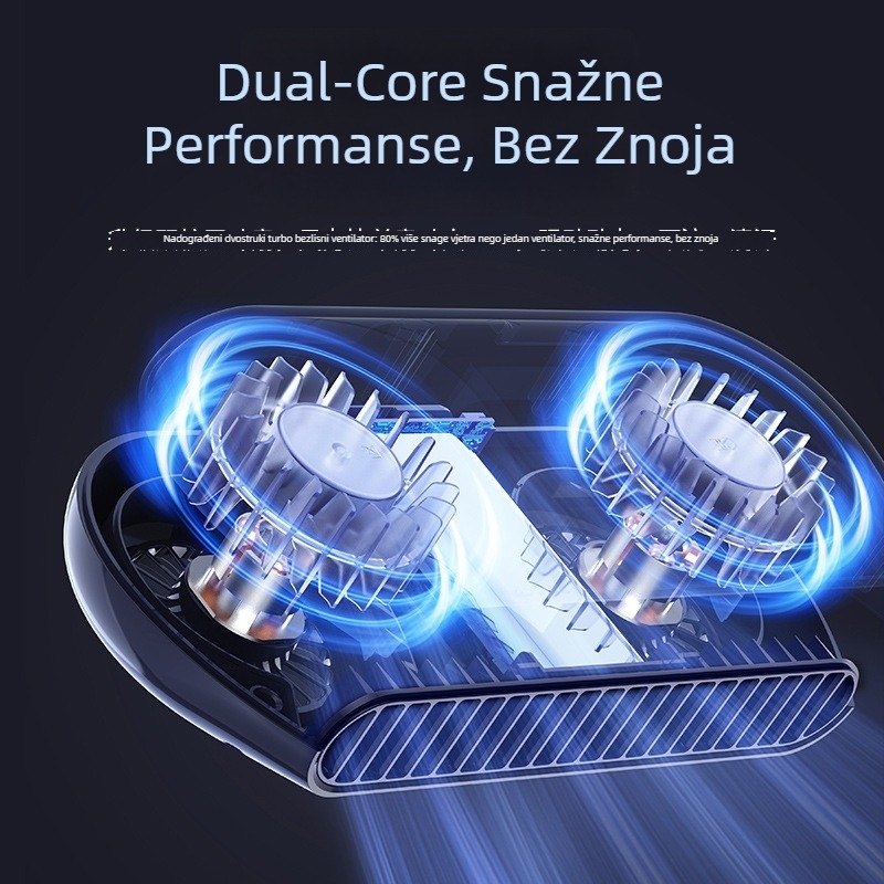 Ventilator bez lopatica za auto i stolno, USB punjenje, mini difuzor aromaterapije, tih