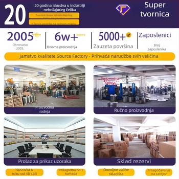 Nehrđajući čelični lonac za hot pot na ugljen, stil Starog Pekinga, kapacitet 2.1–4 L, konstrukcija od 201 nehrđajućeg čelika, dno s jednim slojem, poklopac od nehrđajućeg čelika