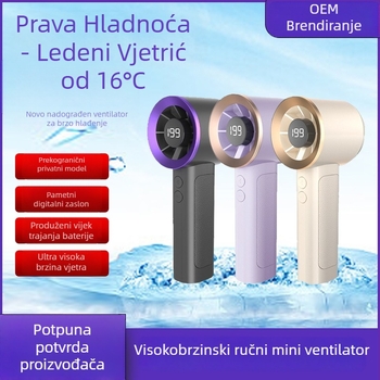 Ventilator bez lopatica, turbo, mini, prijenosni USB, stolni i ručni