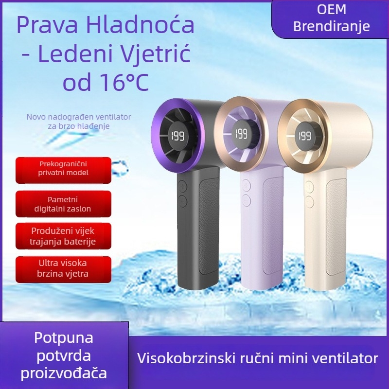 Ventilator bez lopatica, turbo, mini, prijenosni USB, stolni i ručni