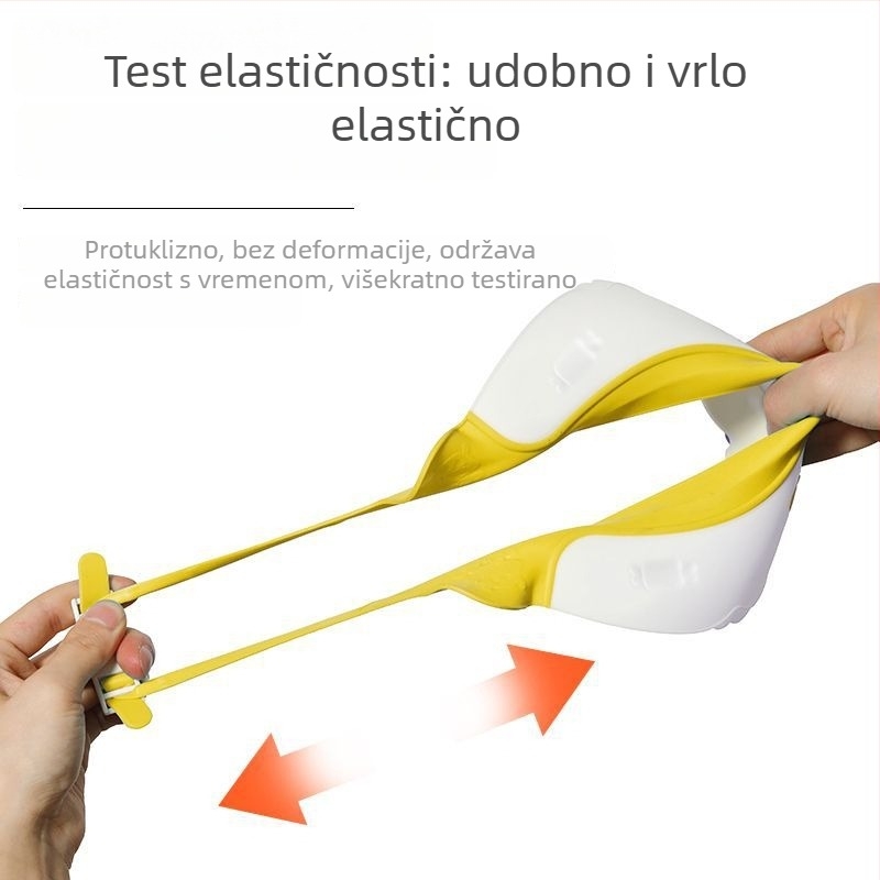 Dinozaurova kapa za pranje kose za djecu – zaštita očiju i ušiju, vodootporna, plastična | Brend: Happy Blue Whale