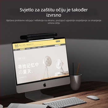 Stolni ventilator tornja s ugrađenom baterijom 2000–4000 mAh i USB napajanjem, 3 brzine, buka 36–45 dB, trajanje 3–6 sati