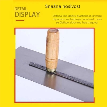 Špatula za kit, zidarski alat, model Putty scraper, šifra 050