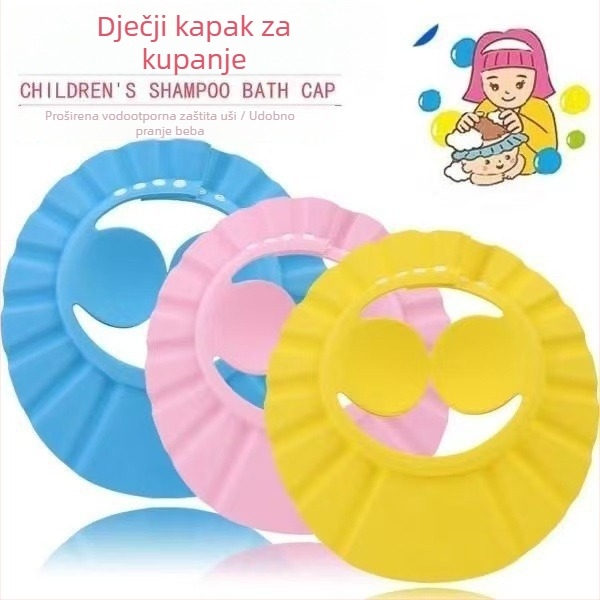 Šampon kapa, PVC materijal, višekratna upotreba, dopušteno tiskanje logotipa, ovlaštena privatna marka