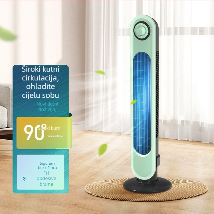 Ventilator bez lopatica za dom – tih rad, prirodni vjetar, 3 brzine, 45W, 220V