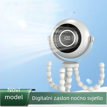 26 novih modela ručnog ventilatora za kolica za bebe, prijenosni vanjski ventilator za kolica, tiši hobotnički ventilator