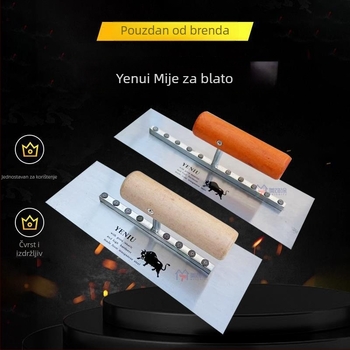 Gleter od nehrđajućeg čelika za malteriranje i struganje