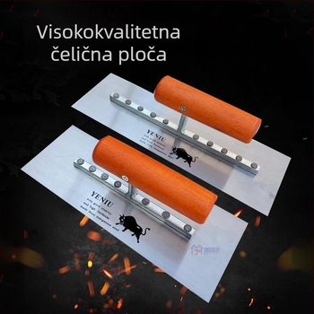 Gleter od nehrđajućeg čelika za malteriranje i struganje