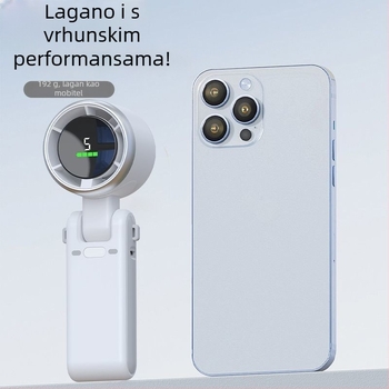2025 Novi ručni bezlopatni mini ventilator, ultra brzo