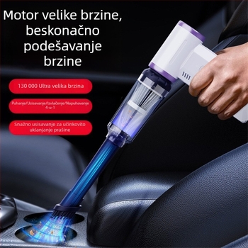 FROMPRO F72 ručni vanjski ventilator, punjivi, 4 brzine, ugrađena baterija 4000–6000 mAh