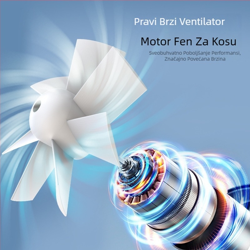 Ventilator za pojas, vanjski, USB mini ventilator visoke brzine s ugrađenom baterijom, za gradilišta