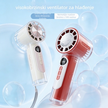 Novi Jinzheng ručni mini ventilator s hlađenjem ledom, prijenosni mini ventilator s poluvodičkom tehnologijom