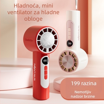 Novi Jinzheng ručni mini ventilator s hlađenjem ledom, prijenosni mini ventilator s poluvodičkom tehnologijom