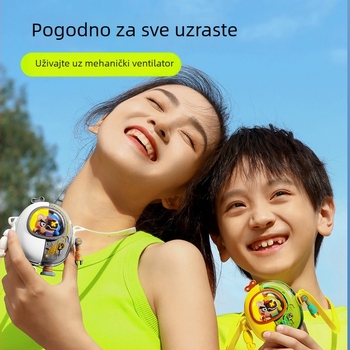 USB ventilator za nošenje na vratu bez lopatica – mini ventilator s brushless motorom, ugrađena baterija 800–1000mAh, 3 brzine, buka ispod 36 dB