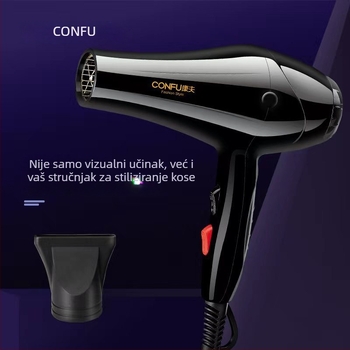 Conff KF-5896 ili KF-6606 sušilo za kosu, 1800W, AC motor, 220V, hladan/topli zrak