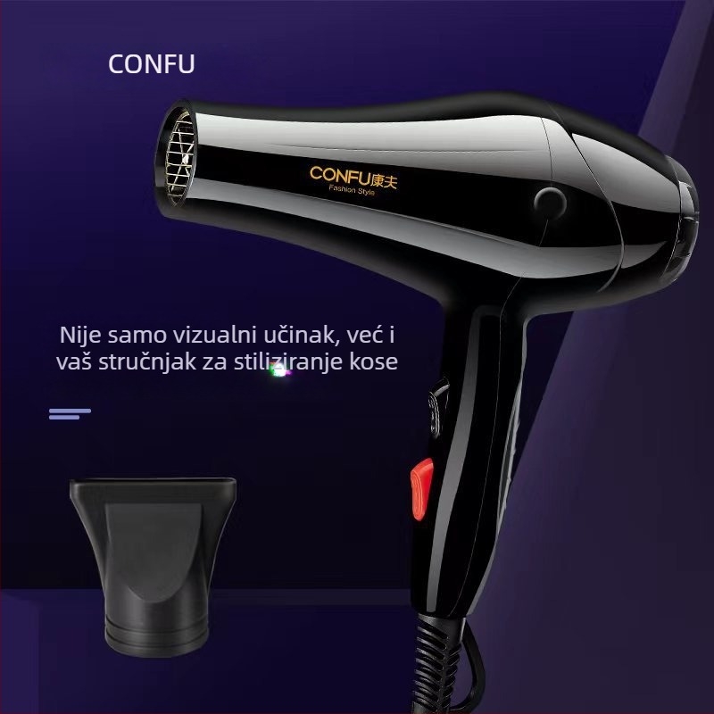 Conff KF-5896 ili KF-6606 sušilo za kosu, 1800W, AC motor, 220V, hladan/topli zrak