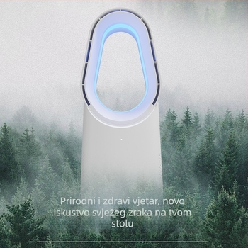 Toranj ventilator bez lopatica 060A, USB napajanje 5V/6W, brushless motor, dodirni zaslon