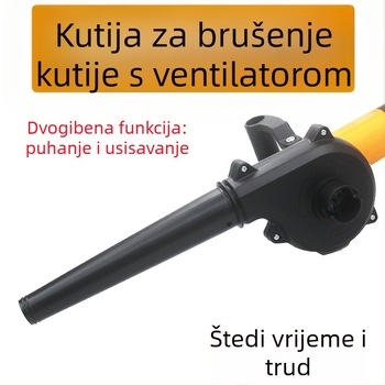 Adapter za usisavanje prašine za kutnu brusilicu, kompaktni kućni usisivač prašine za čišćenje računala, bez montaže, 220V, raspon napona AC jednofazni i DC 50–250V