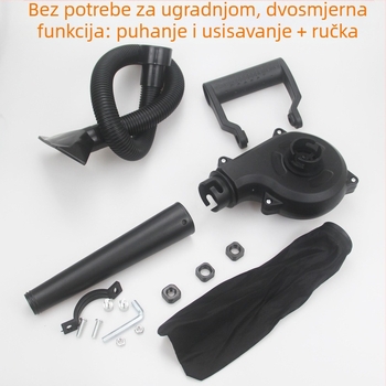 Adapter za usisavanje prašine za kutnu brusilicu, kompaktni kućni usisivač prašine za čišćenje računala, bez montaže, 220V, raspon napona AC jednofazni i DC 50–250V