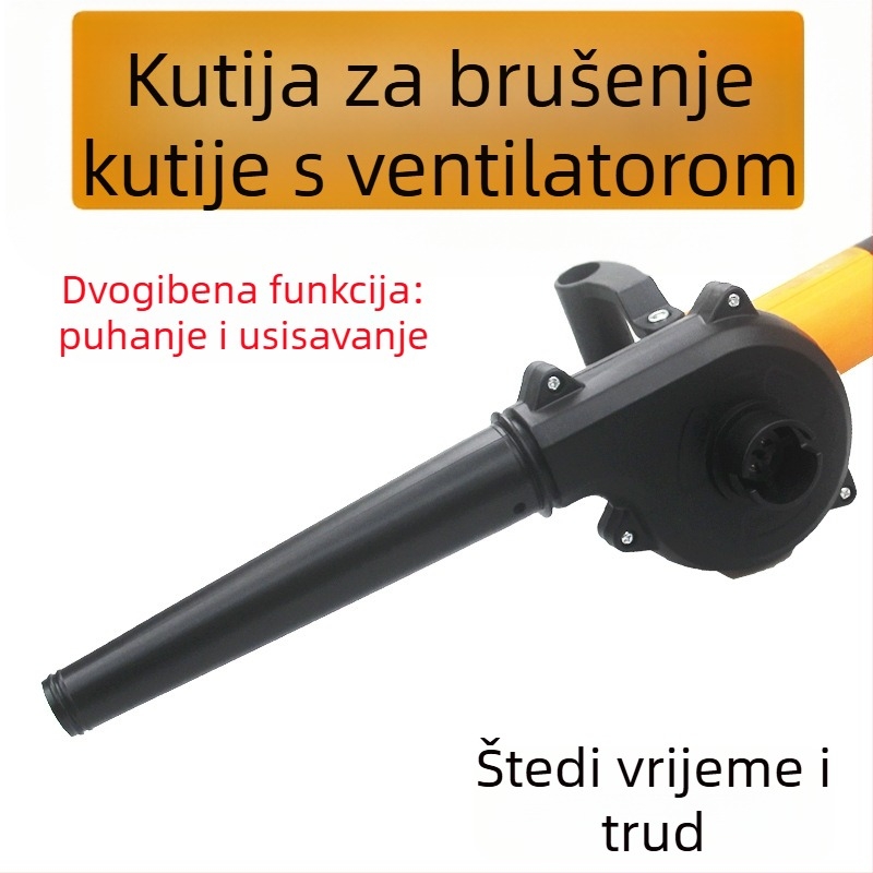 Adapter za usisavanje prašine za kutnu brusilicu, kompaktni kućni usisivač prašine za čišćenje računala, bez montaže, 220V, raspon napona AC jednofazni i DC 50–250V