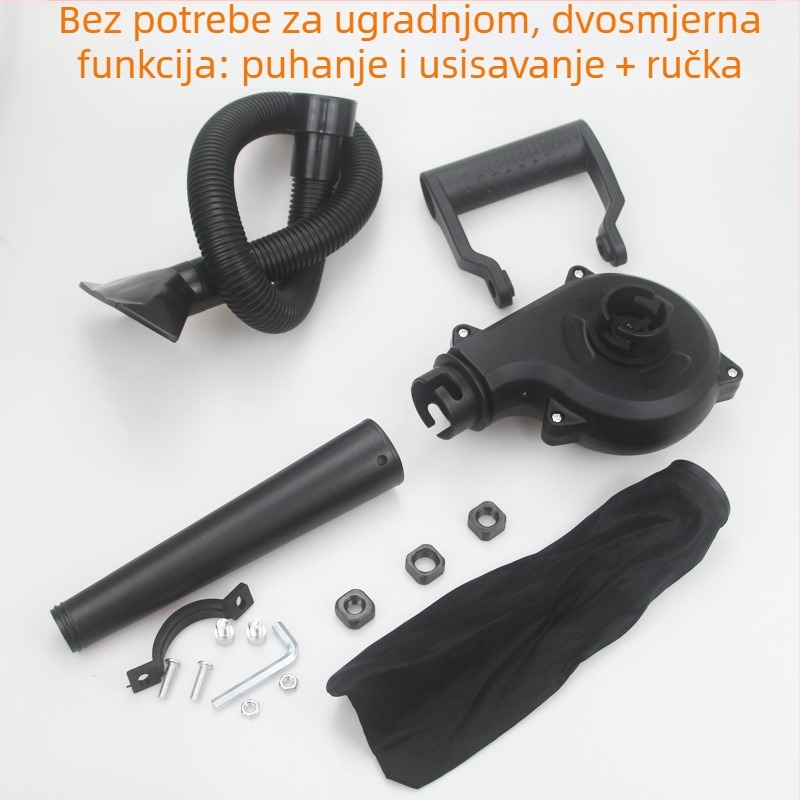 Adapter za usisavanje prašine za kutnu brusilicu, kompaktni kućni usisivač prašine za čišćenje računala, bez montaže, 220V, raspon napona AC jednofazni i DC 50–250V