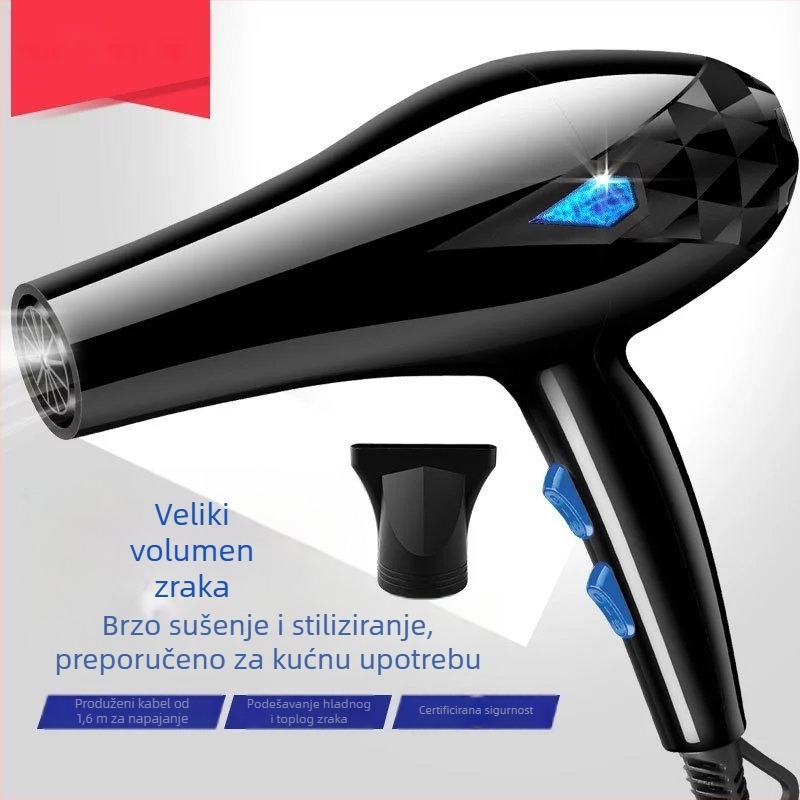 Deliya Sušilo za kosu – 800W, četkasti motor, 220V, 3 brzine zraka